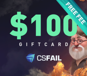 CS fail $100 Gift Card Others 2025-01-13