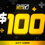 CSGOLive 100 USD Gift Card