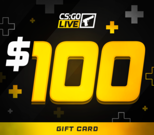 CSGOLive 100 USD Gift Card Others 2025-01-10