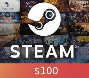 Steam Gift Card $100 Global Activation Code