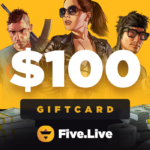 FiveLive $100 Gift Card