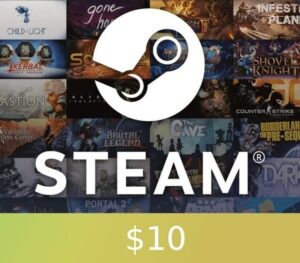 Steam Gift Card $10 Global Activation Code Others 2024-05-06