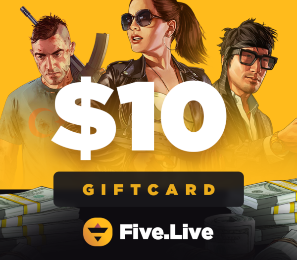 FiveLive $10 Gift Card Others 2025-01-16