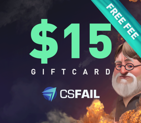 CS fail $15 Gift Card Others 2025-01-13