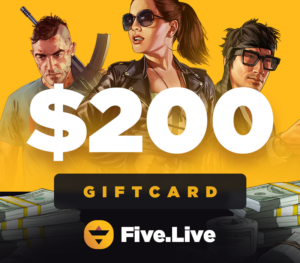 FiveLive $200 Gift Card Others 2025-01-16