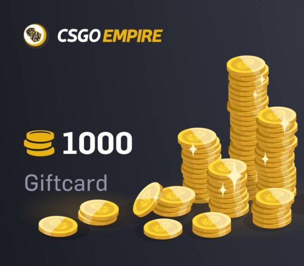 CSGOEmpire 1000 Coin Gift Card Others 2024-09-20