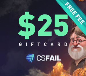 CS fail $25 Gift Card Others 2025-01-13