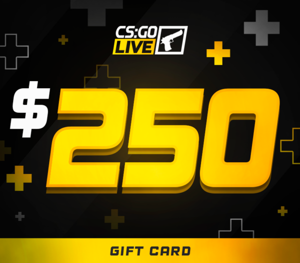 CSGOLive 250 USD Gift Card Others 2025-01-10