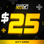 CSGOLive 25 USD Gift Card