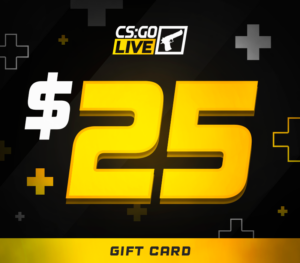 CSGOLive 25 USD Gift Card Others 2025-01-10