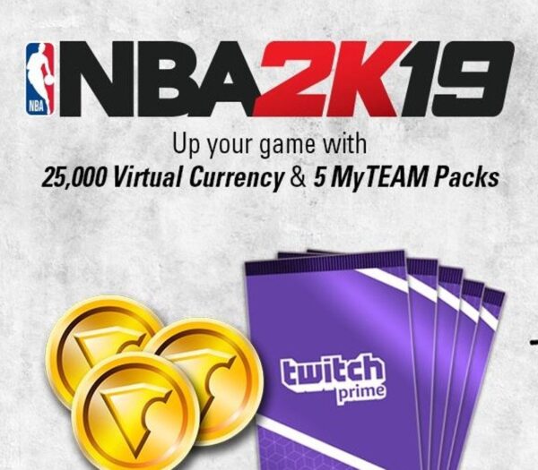 NBA 2K19 – 25,000 VC + 5 MyTEAM Packs Digital CD Key Simulation 2024-07-27