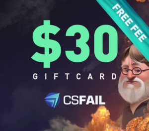 CS fail $30 Gift Card Others 2025-01-13