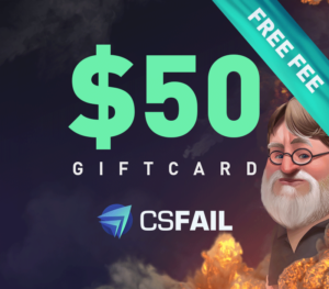 CS fail $50 Gift Card Others 2025-01-14