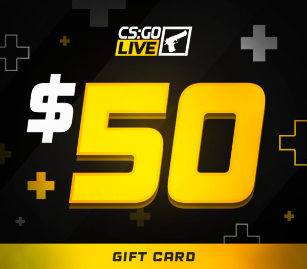 CSGOLive 50 USD Gift Card Others 2025-01-10