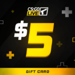 CSGOLive 5 USD Gift Card