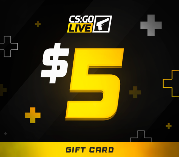 CSGOLive 5 USD Gift Card Others 2025-01-10