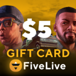 FiveLive $5 Gift Card