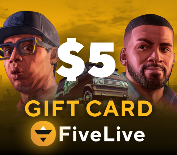 FiveLive $5 Gift Card Others 2025-01-23