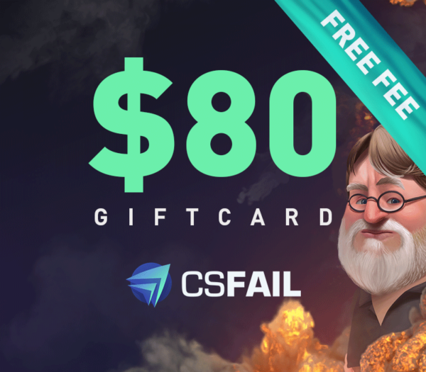 CS fail $80 Gift Card Others 2025-01-14