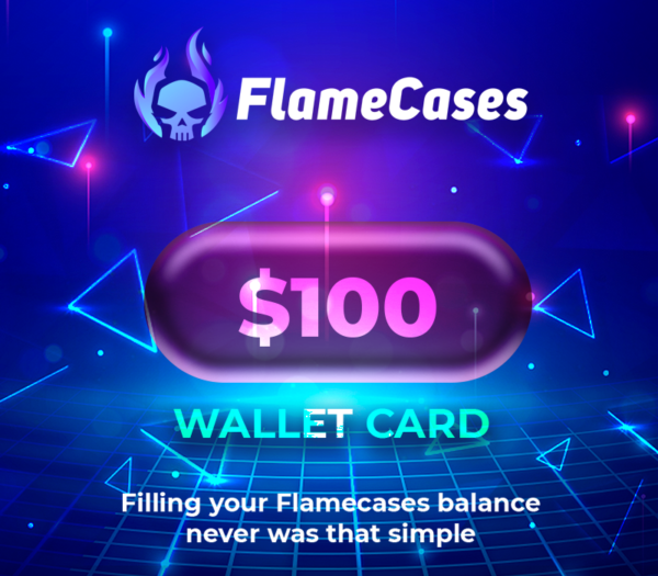 FlameCases 100 USD Gift Card Others 2025-01-10