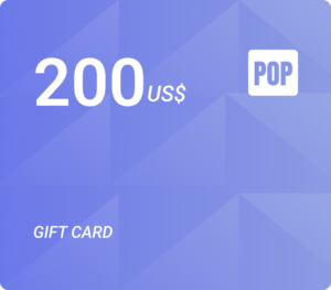 Popbox $200 Gift Card Others 2025-01-19