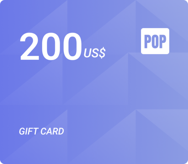 Popbox $200 Gift Card Others 2025-01-19