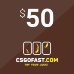 CSGOFAST 50 Fast Coins Gift Card