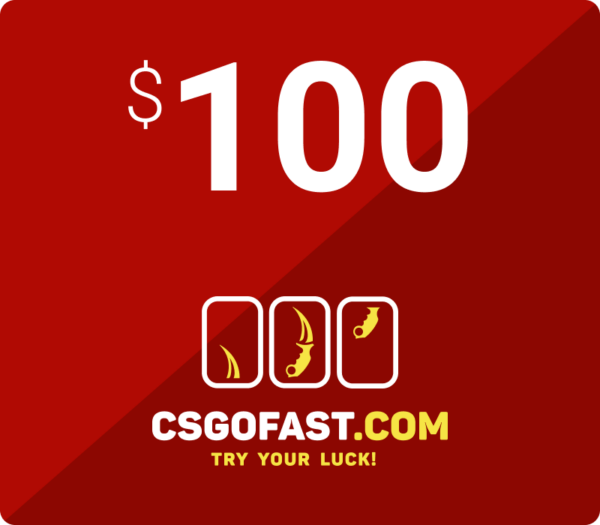 CSGOFAST 100 Fast Coins Gift Card Others 2025-01-12