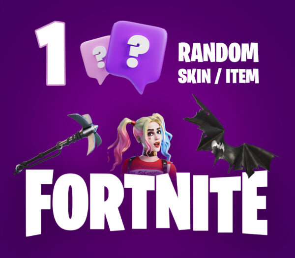 1 Random Fortnite Skin / Item Epic Games CD Key Action 2024-09-19