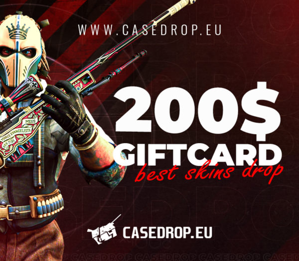 Casedrop.eu Gift Card $200 Others 2025-01-11