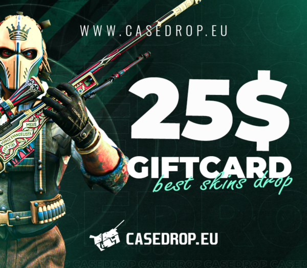 Casedrop.eu Gift Card $25 Others 2025-01-11