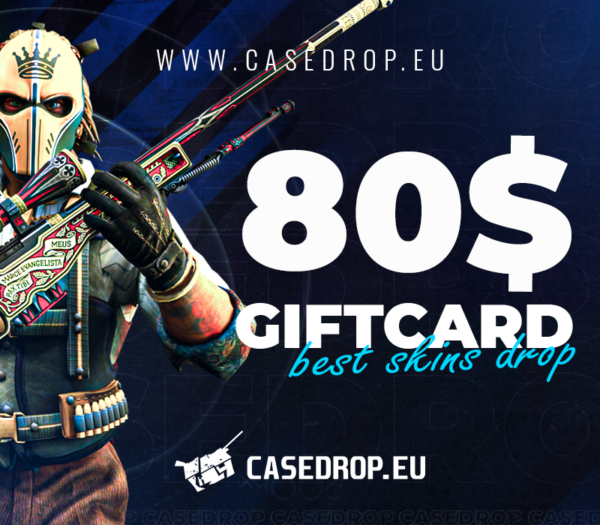 Casedrop.eu Gift Card $80 Others 2025-01-11