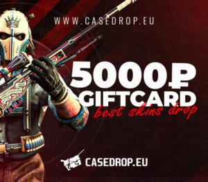 Casedrop.eu Gift Card 5000 RUB P-Card Others 2025-01-12