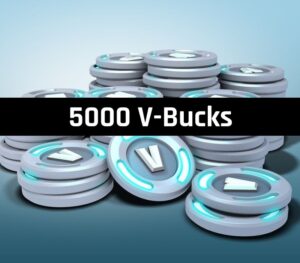 Fortnite 5000 V-Bucks Epic Games CD Key