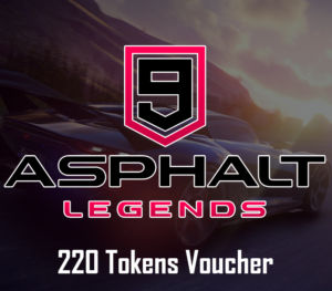 Asphalt 9: Legends - 220 Tokens Reidos Voucher