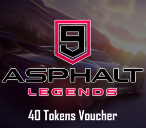 Asphalt 9: Legends – 40 Tokens Reidos Voucher Racing 2024-09-20