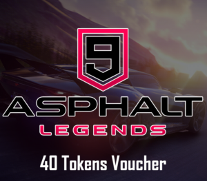 Asphalt 9: Legends – 40 Tokens Reidos Voucher Racing 2024-07-27