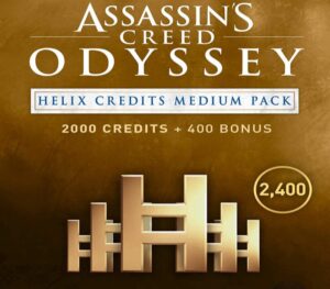 Assassin’s Creed Odyssey – Helix Credits Medium Pack (2400) XBOX One / Xbox Series X|S CD Key Action 2024-09-19