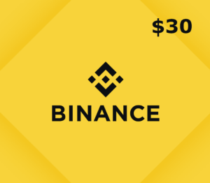 Binance Gift Card (USDT) $30 Others 2025-01-31