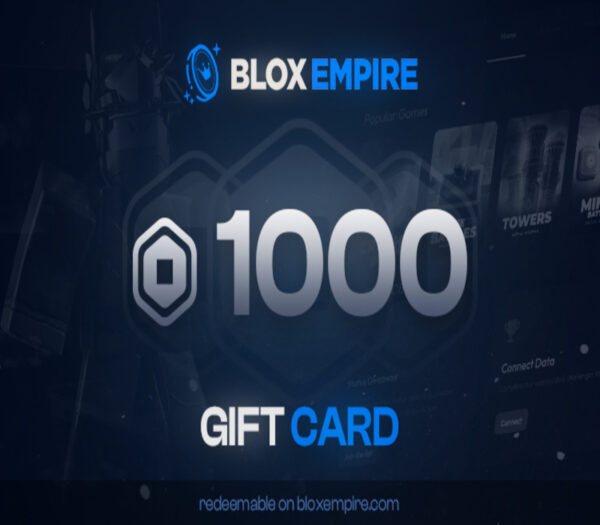 Bloxempire 1,000 Balance Gift Card Others 2025-01-31