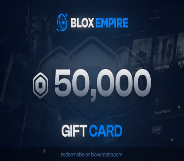 Bloxempire 50,000 Balance Gift Card Others 2025-01-31