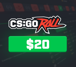 CSGORoll 20 USD Gift Card