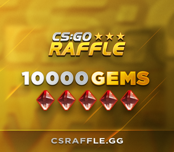 CSRaffle.gg – 10000 Gems Gift Card Others 2025-01-31