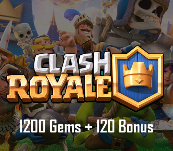 Clash Royale – 1200 Gems + 120 Bonus Reidos Voucher Others 2024-07-27