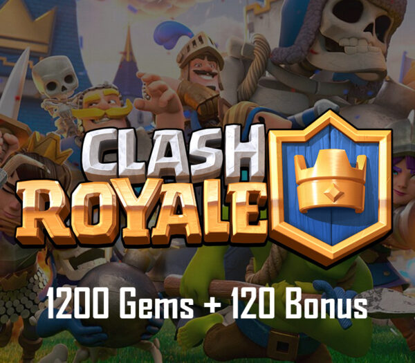 Clash Royale – 1200 Gems + 120 Bonus Reidos Voucher Others 2025-02-02