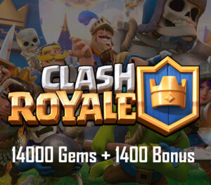 Clash Royale – 14000 Gems + 1400 Bonus Reidos Voucher Others 2024-07-27