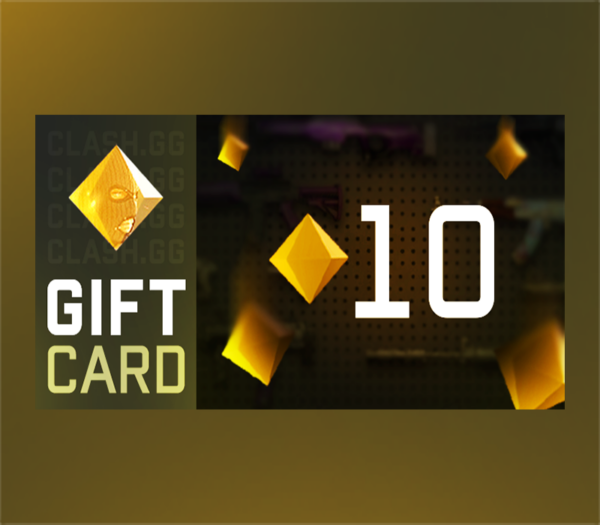 Clash.gg 10 Gem Gift Card Others 2025-01-22