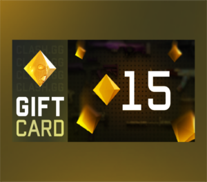 Clash.gg 15 Gem Gift Card Others 2025-01-22