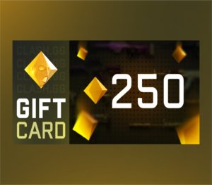 Clash.gg 250 Gem Gift Card Others 2025-01-22