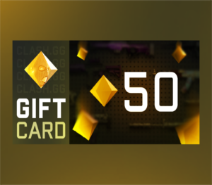 Clash.gg 50 Gem Gift Card Others 2025-01-22